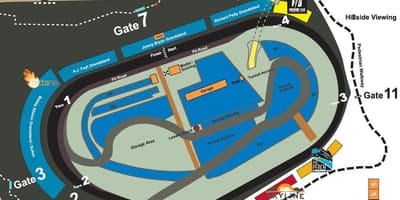 ফিনিক্স raceway মানচিত্র